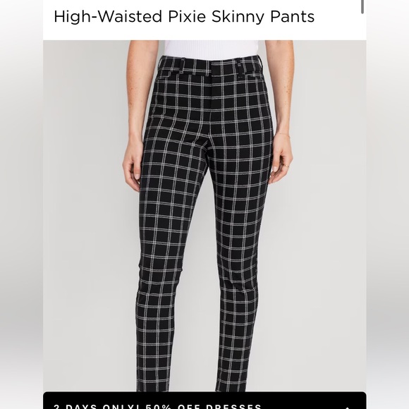 High rise pixie pants - Picture 1 of 6